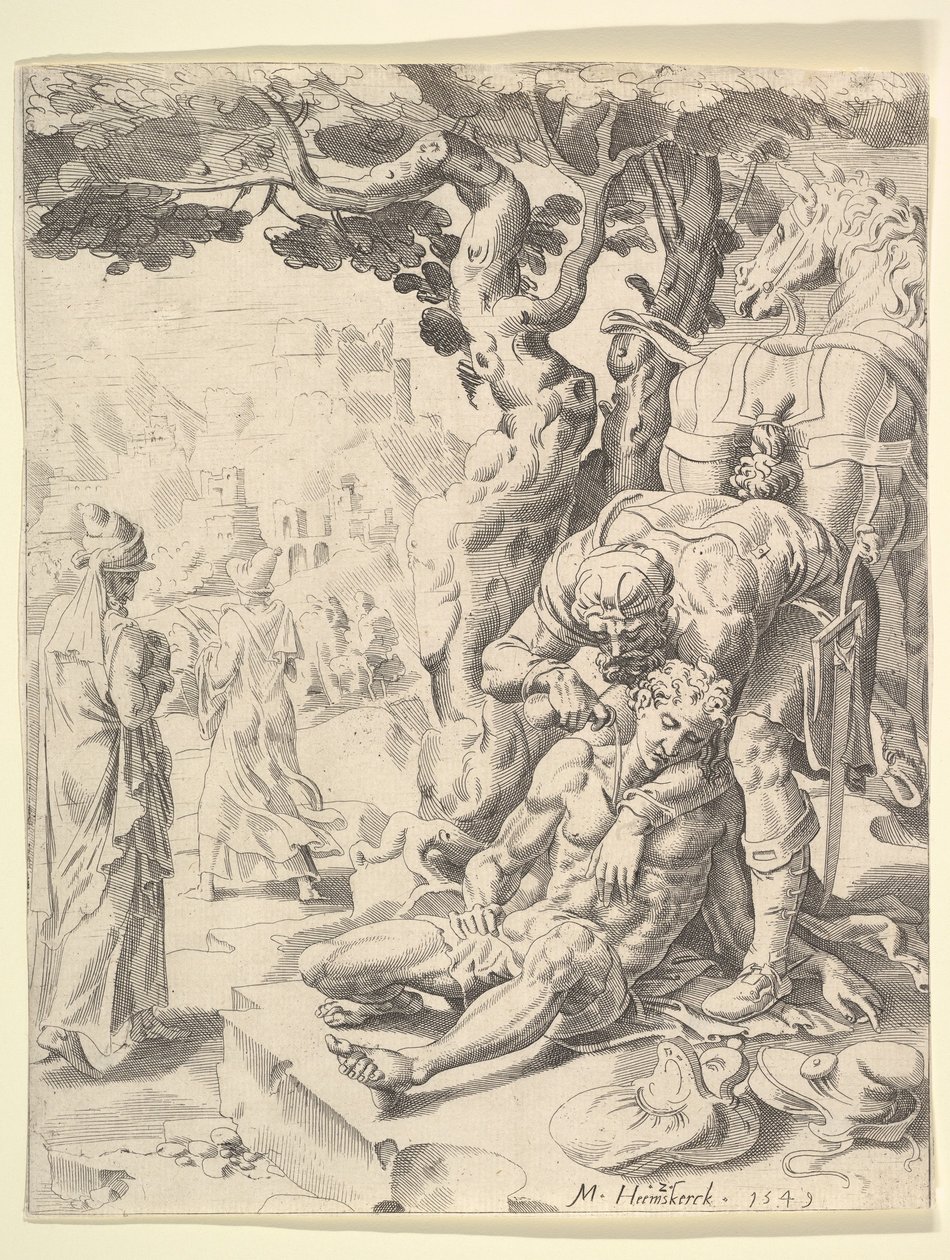 The Parable of the Good Samaritan by Dirck Volkertsen Coornhert