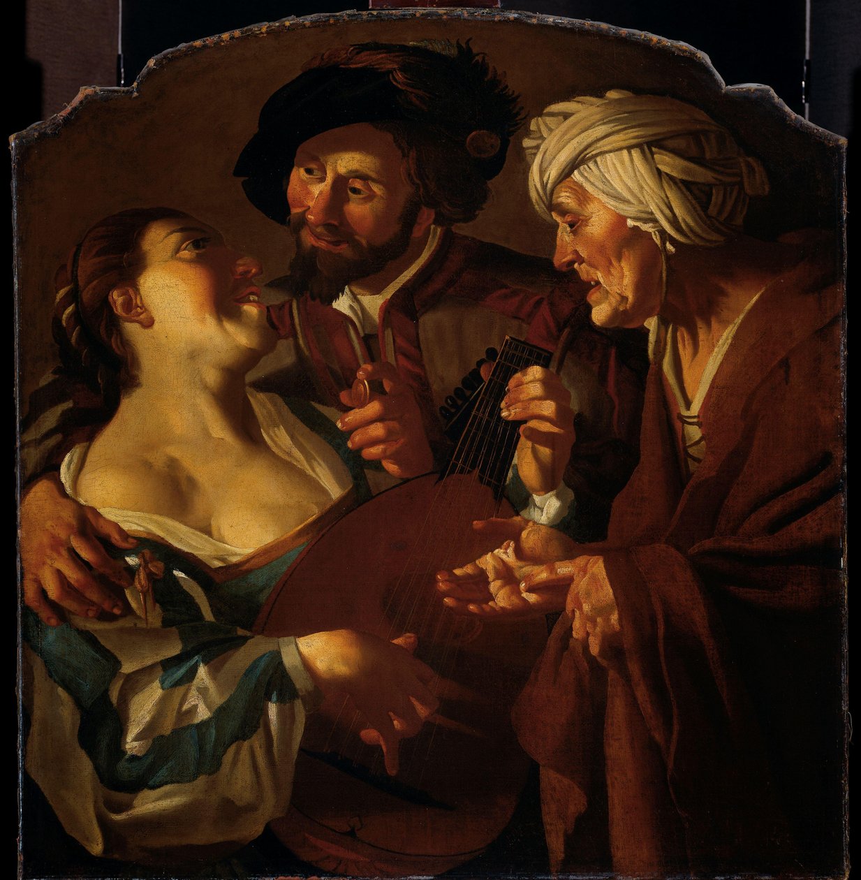 The Procuress by Dirck van Baburen (copy after)
