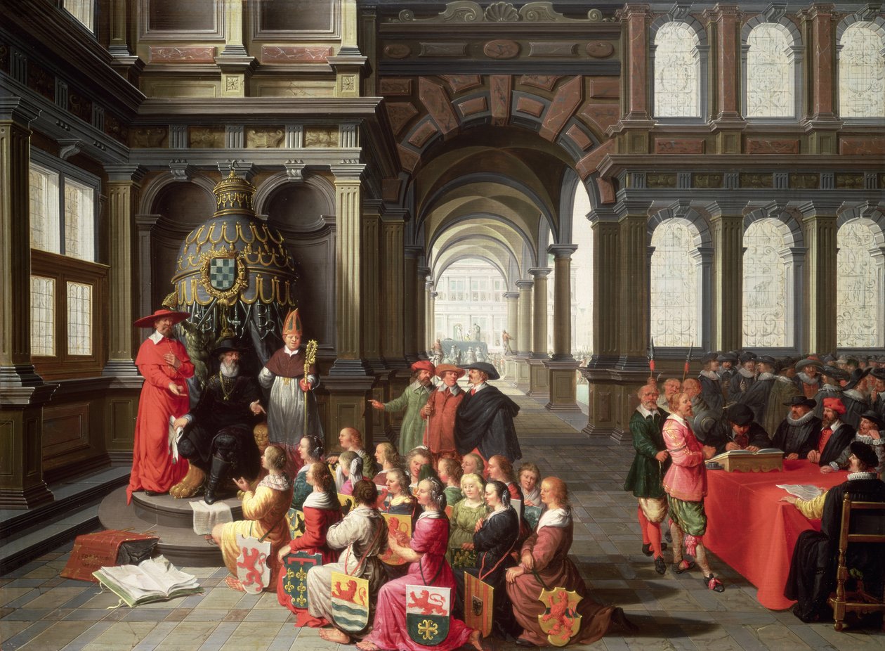 Allegory of the Oppression of the Dutch Under the Duke of Alba by Dirck van Delen