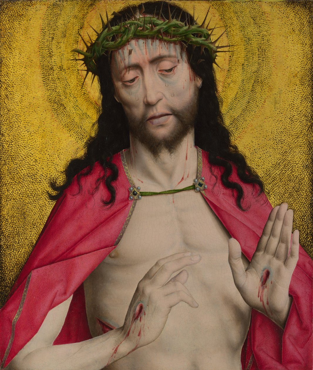 Christ Crowned with Thorns, ca 1470 by Dirk Bouts
