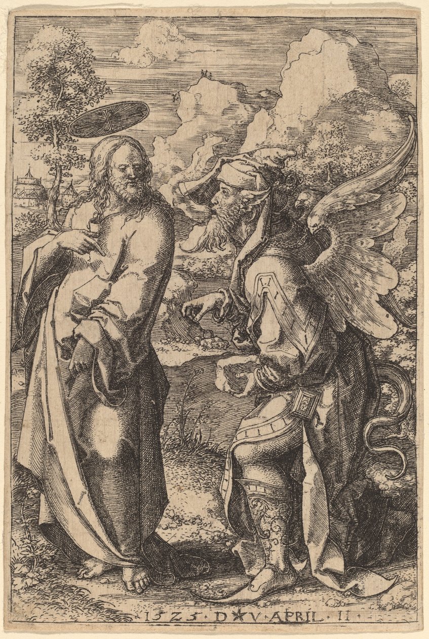 The Temptation of Christ by Dirk Jacobsz Vellert