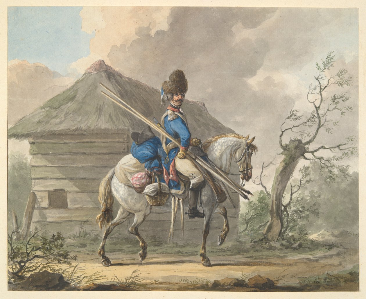 Dutch Dragoon of the Grenadier Guard by Dirk Langendijk