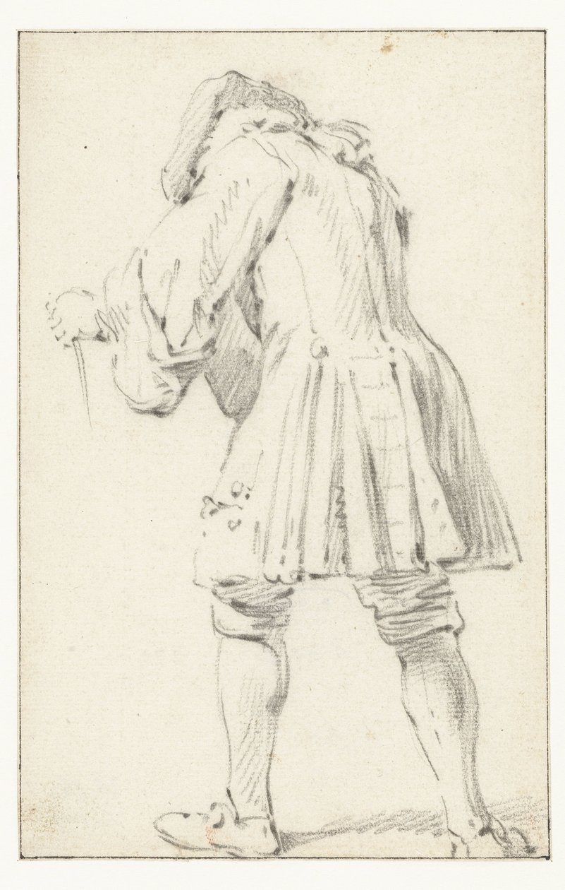 Standing Soldier, Seen from Behind by Dirk Maas