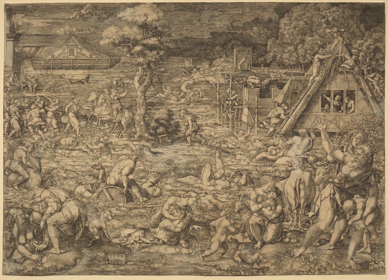 The Deluge by Dirk Vellert
