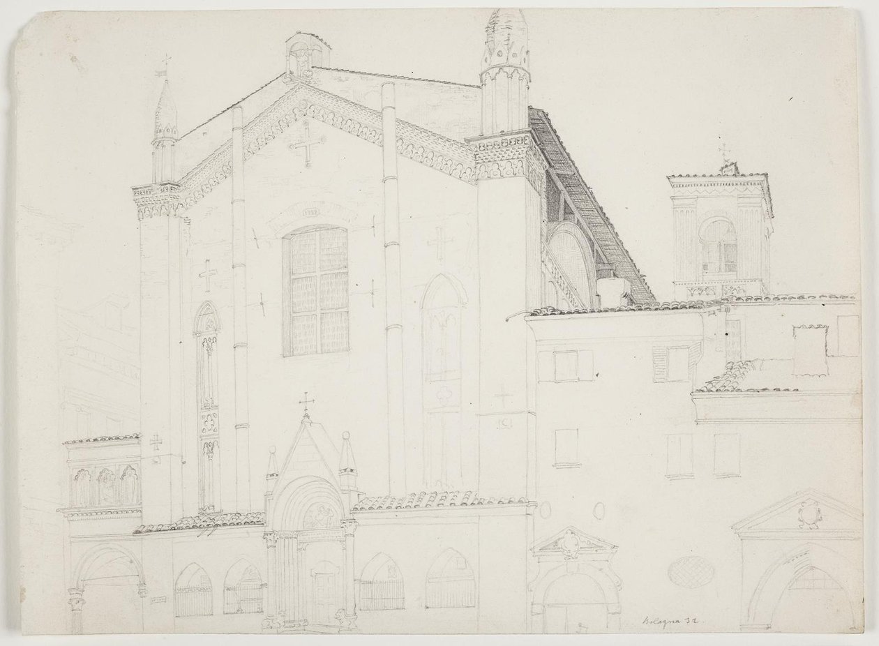 The Cathedral in Bologna by Ditlev Blunck
