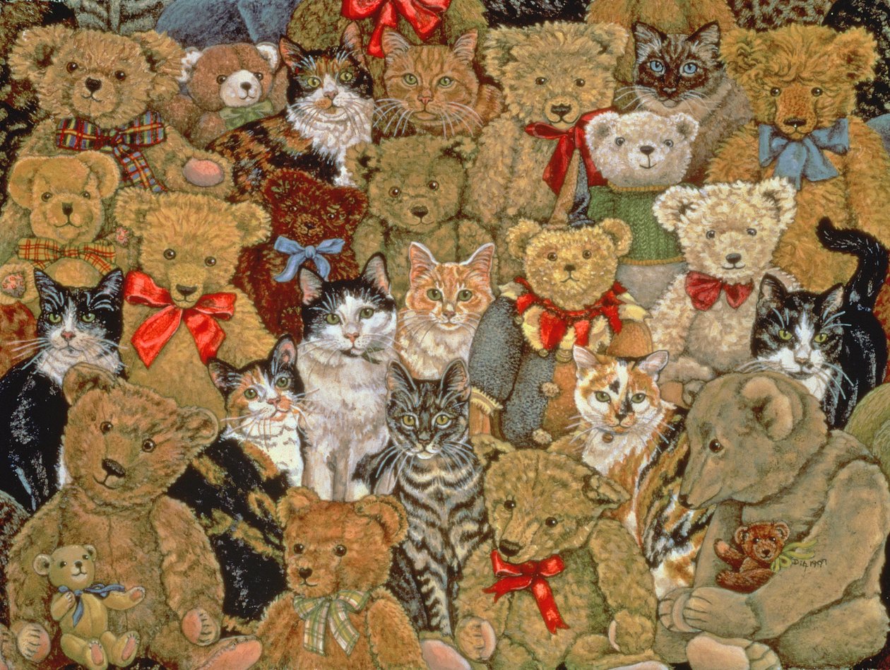 Tedcats by Ditz: Highest-quality art reproduction