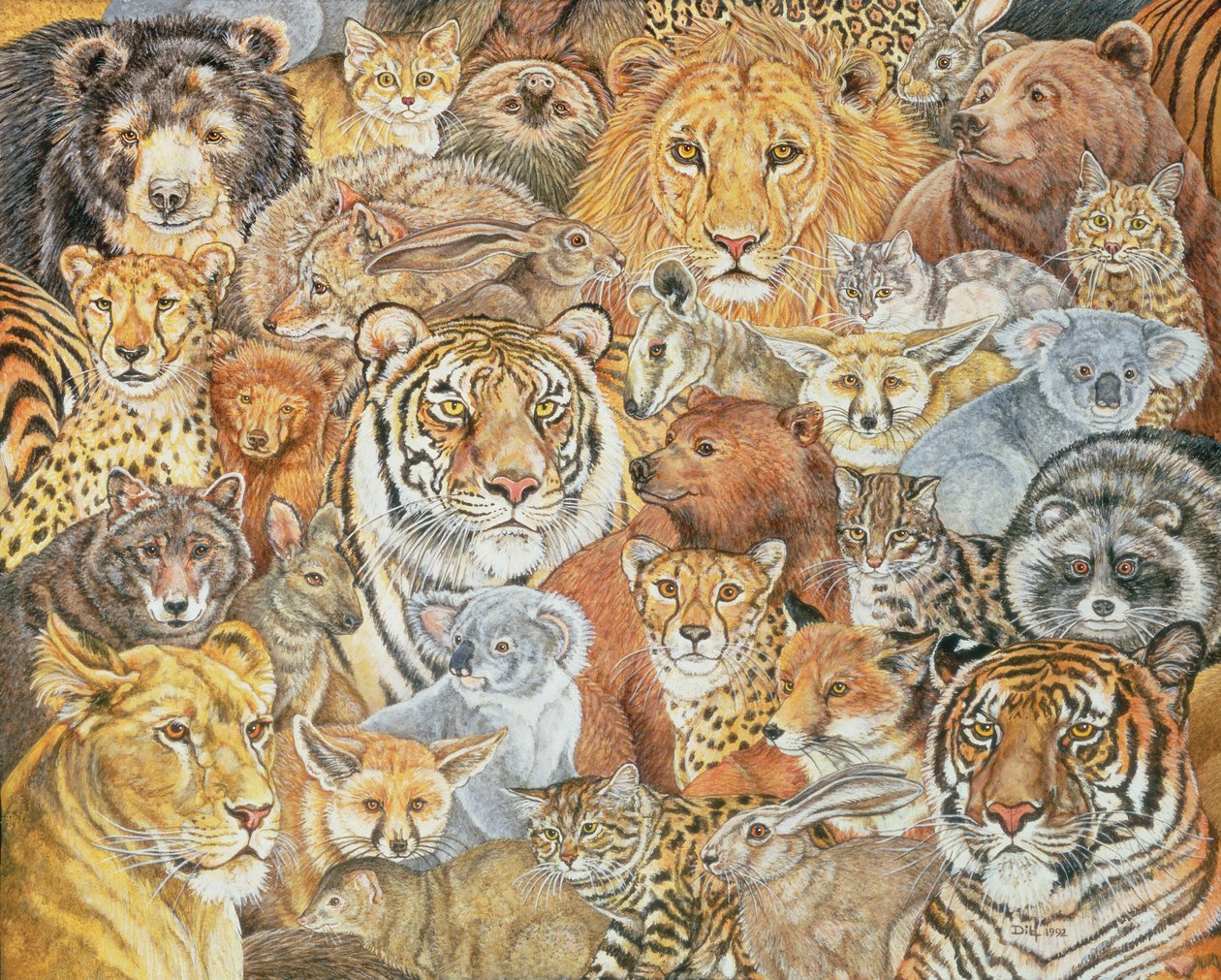 The Wild Bunch by Ditz: Premium art reproduction