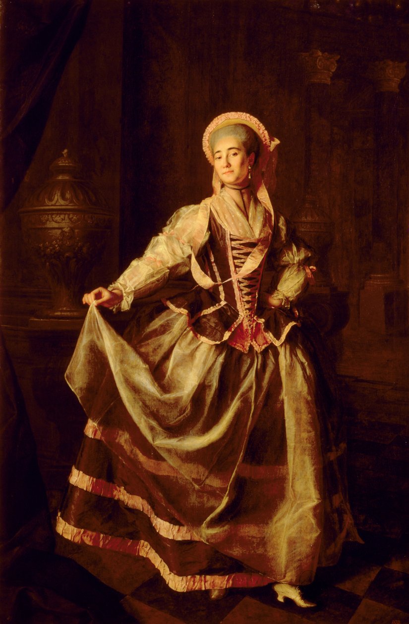 Portrait of Alexandra Petrovna Liovshina (1757-82) 1775 by Dmitri Grigorievich Levitsky