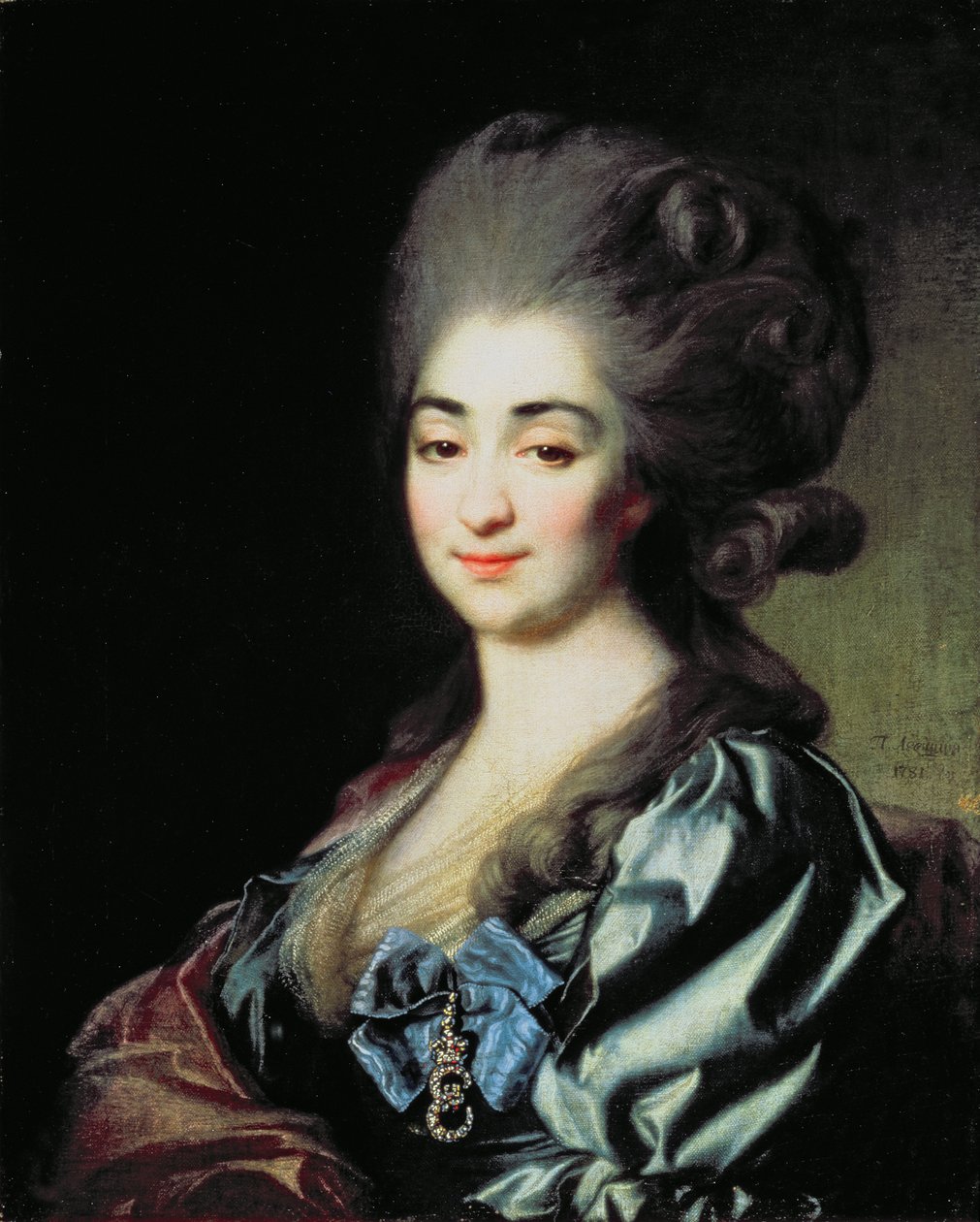 Portrait of Princess Praskovia Nikolayevna Repnina (1756-84), 1781 by Dmitri Grigorievich Levitsky