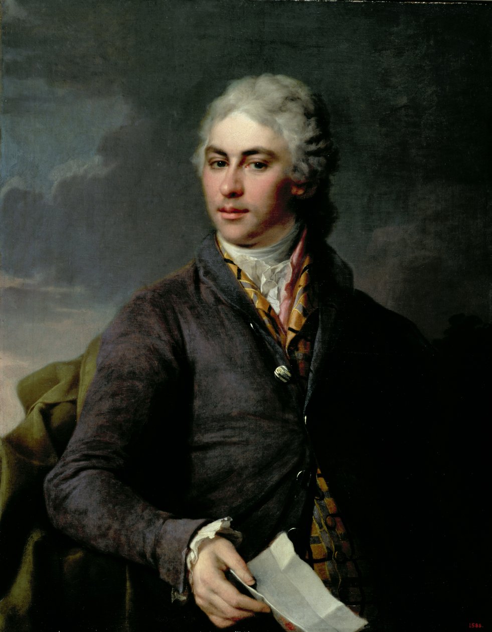 Portrait of Yakov Ivanovich Bilibin, 1801 by Dmitri Grigorievich Levitsky
