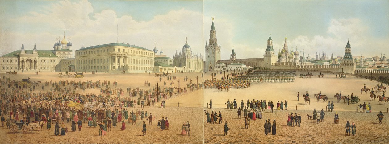 The Nikolaievsky Palace and St. Basil