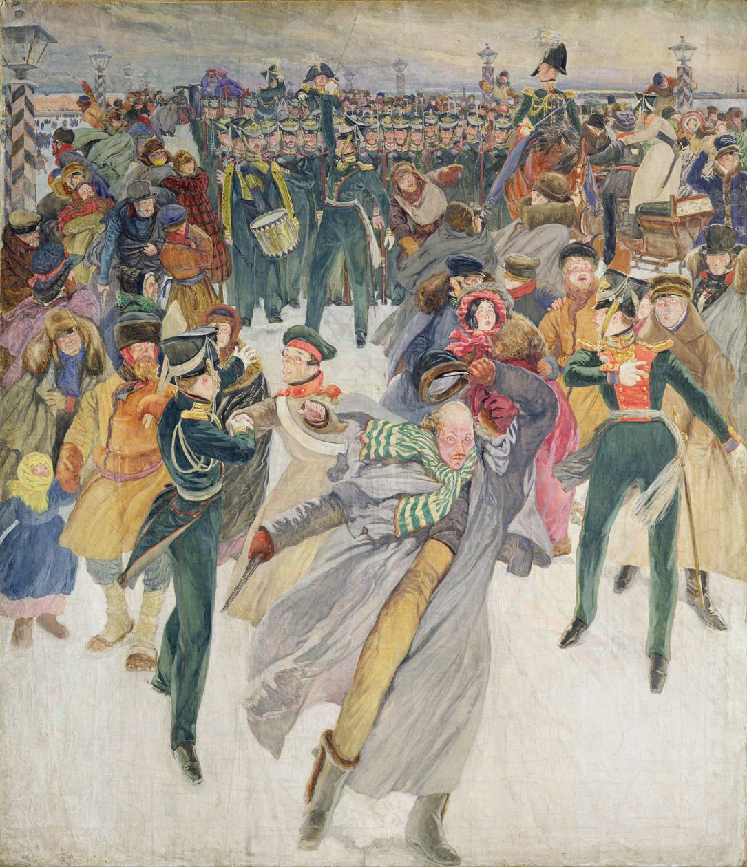 The Decembrist Revolt by Dmitri Nikolayevich Kardovsky