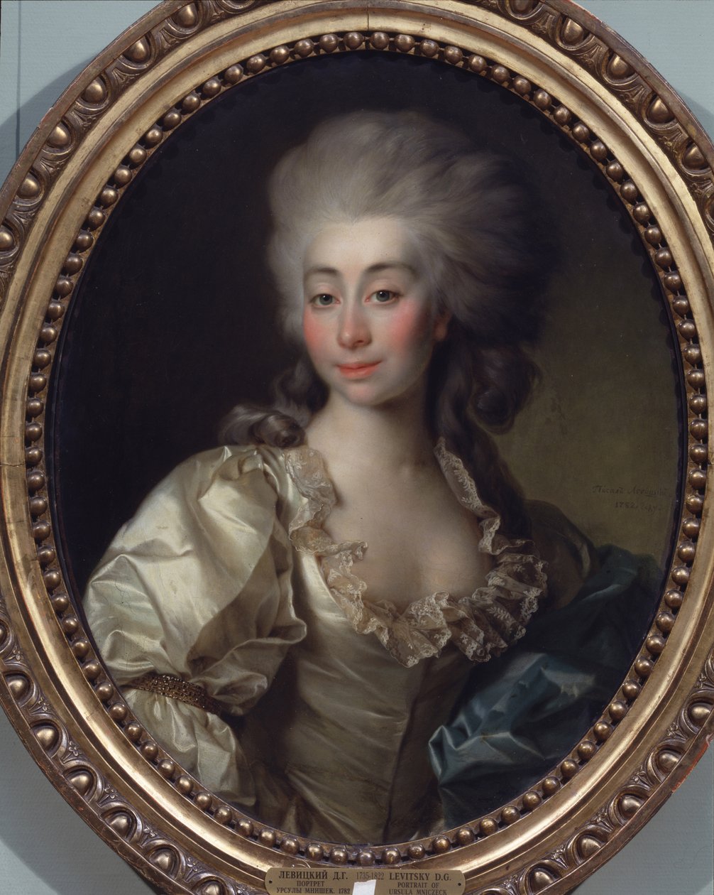 Portrait of Ursula Mniszeck by Dmitri Grigorievich Levitsky
