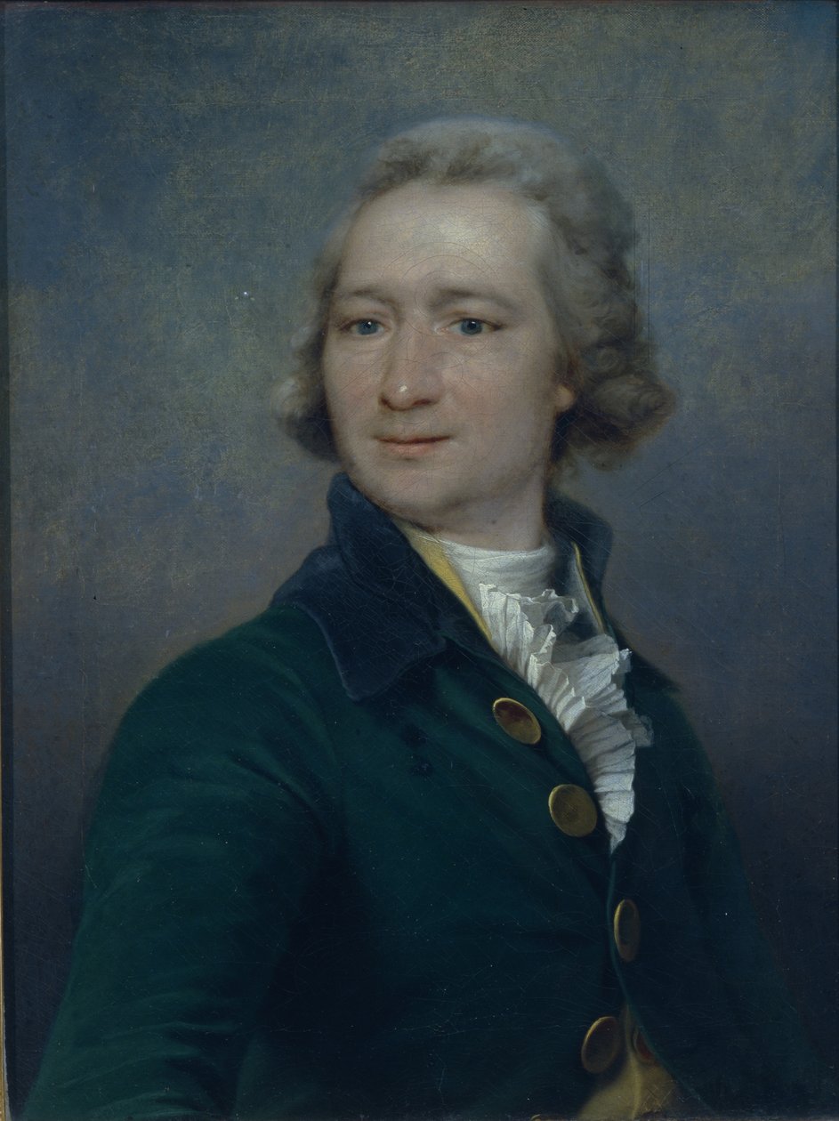 Portrait of the Poet Ivan Ivanovich Dmitriev 1760-1837 by Dmitri Grigorievich Levitsky