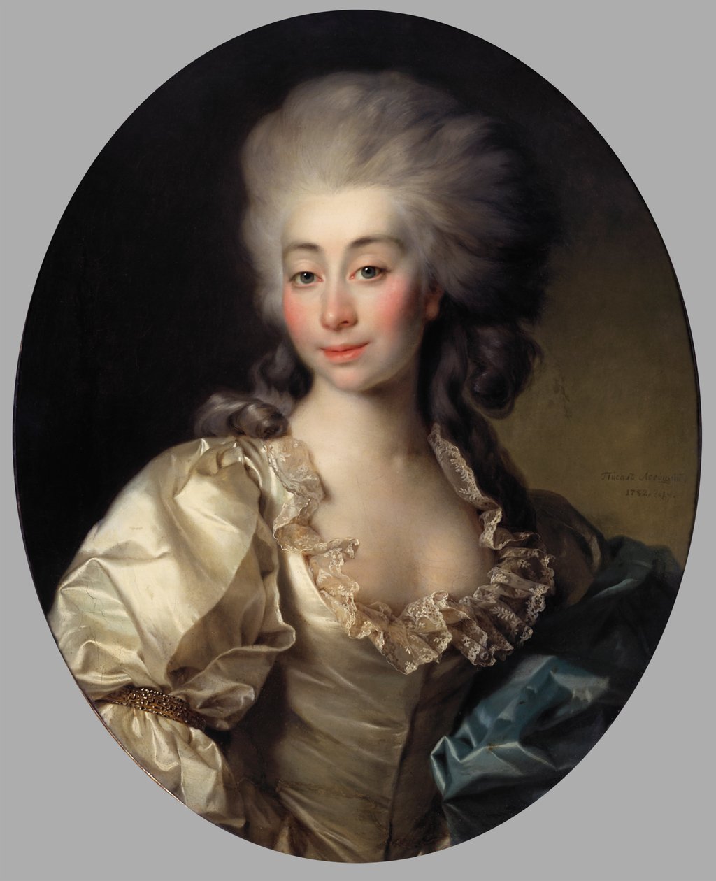 Portrait of Countess Ursula Mniszek by Dmitri Grigorievich Levitsky