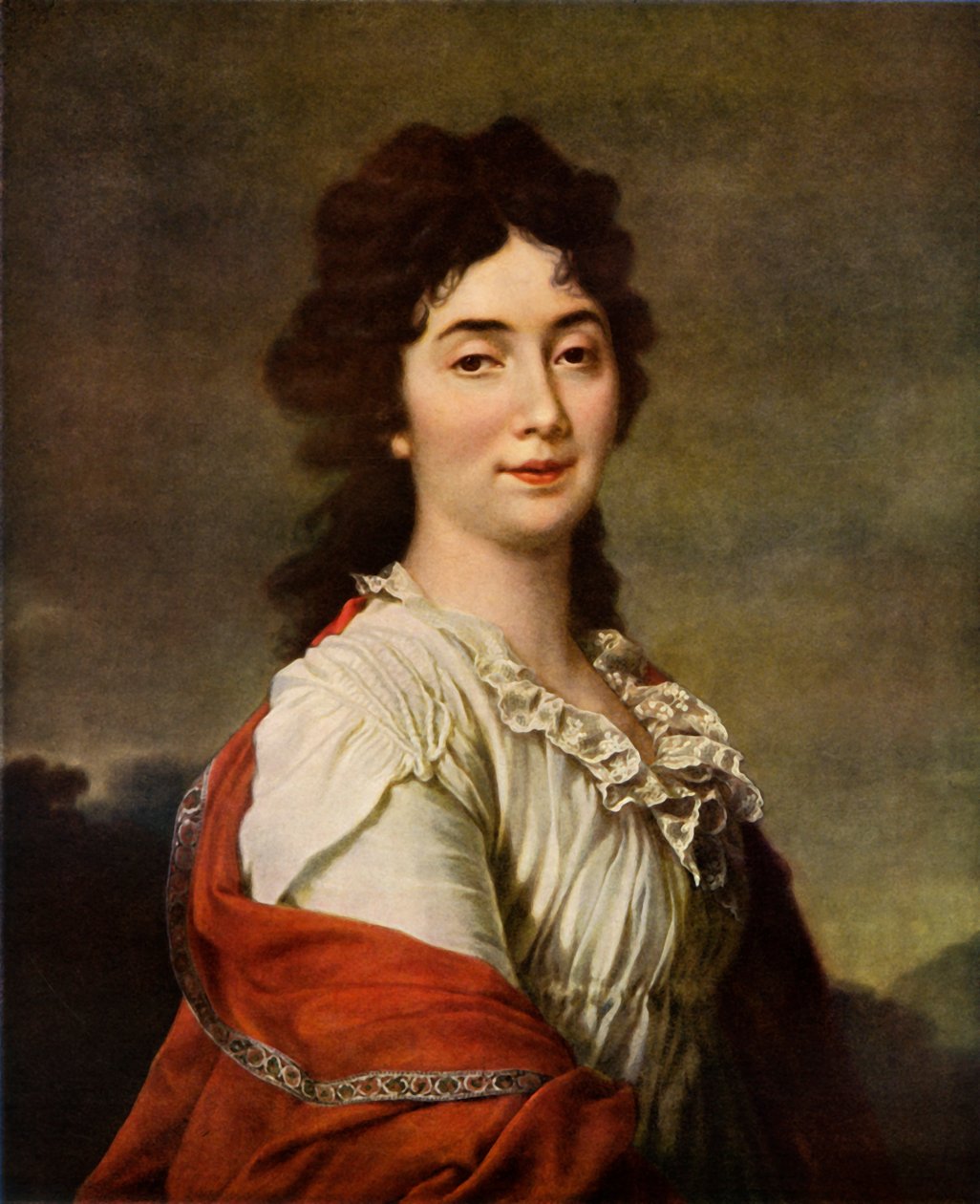 Portrait of Anna Stepanovna Protosova, 1800, 1965 by Dmitri Grigorievich Levitsky