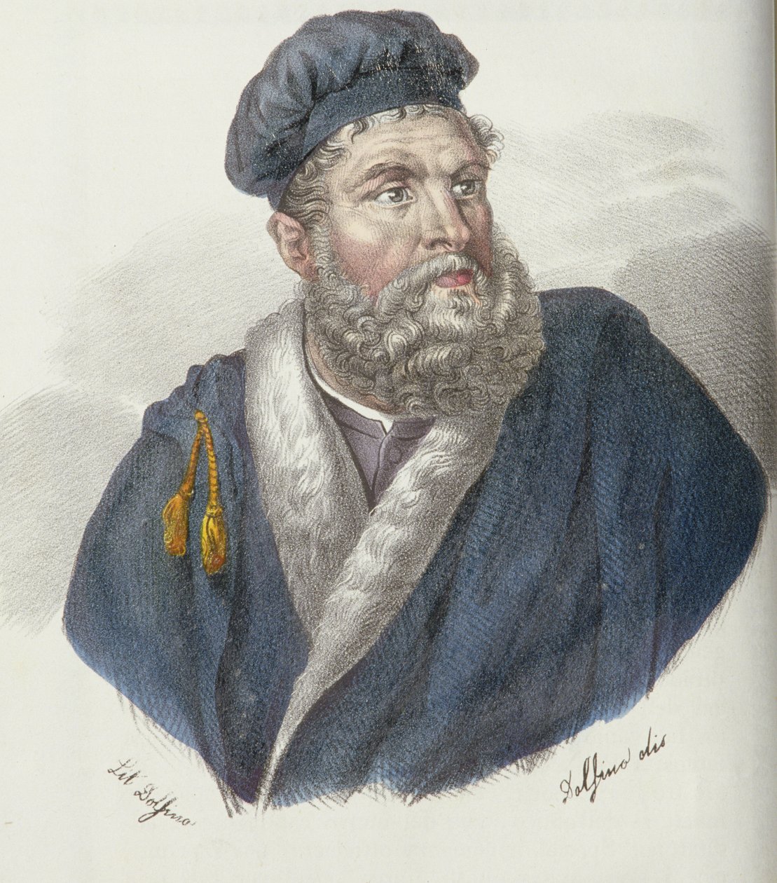 Portrait of Marco Polo by Dolfino
