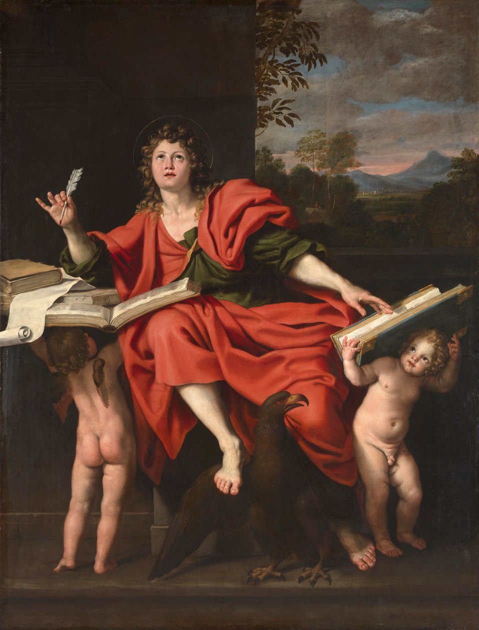 Saint John the Evangelist by Domenichino (1581 1641)