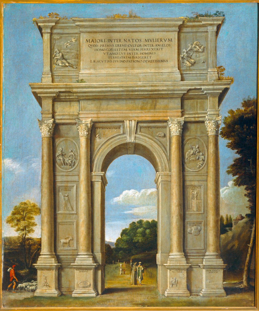 Arch of Triumph by Domenichino (1581 1641)