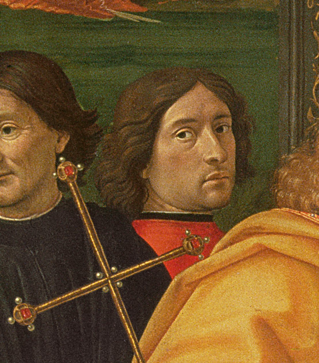 Ghirlandaio from The Adoration of the Magi, 1488 by Domenico Ghirlandaio