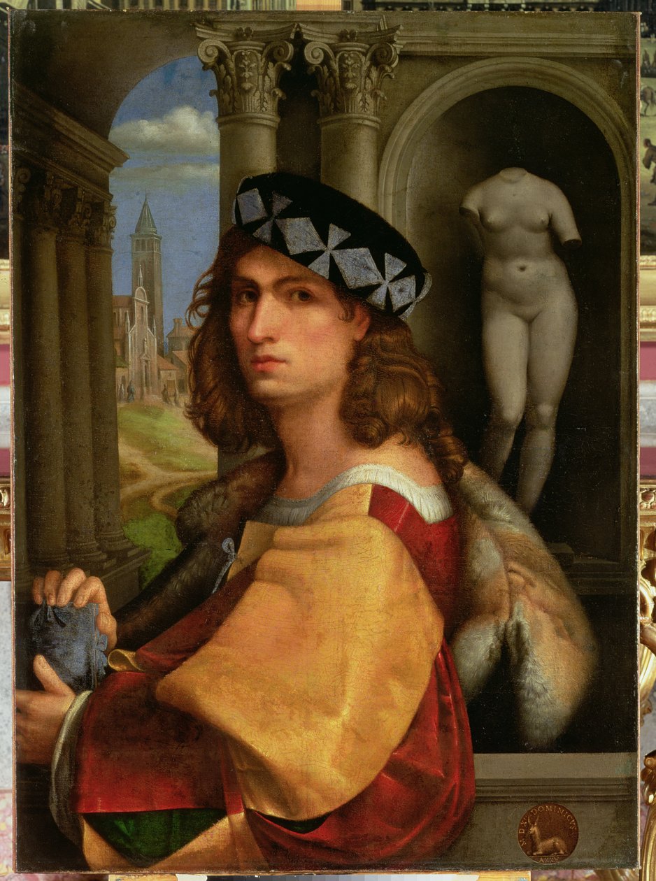 Portrait of a Gentleman, 1512 by Domenico Capriolo