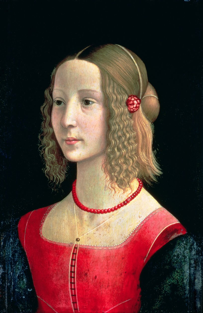 Portrait of a Girl by Domenico Ghirlandaio