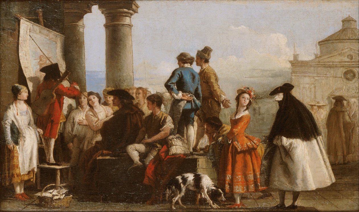The Storyteller by Domenico Tiepolo