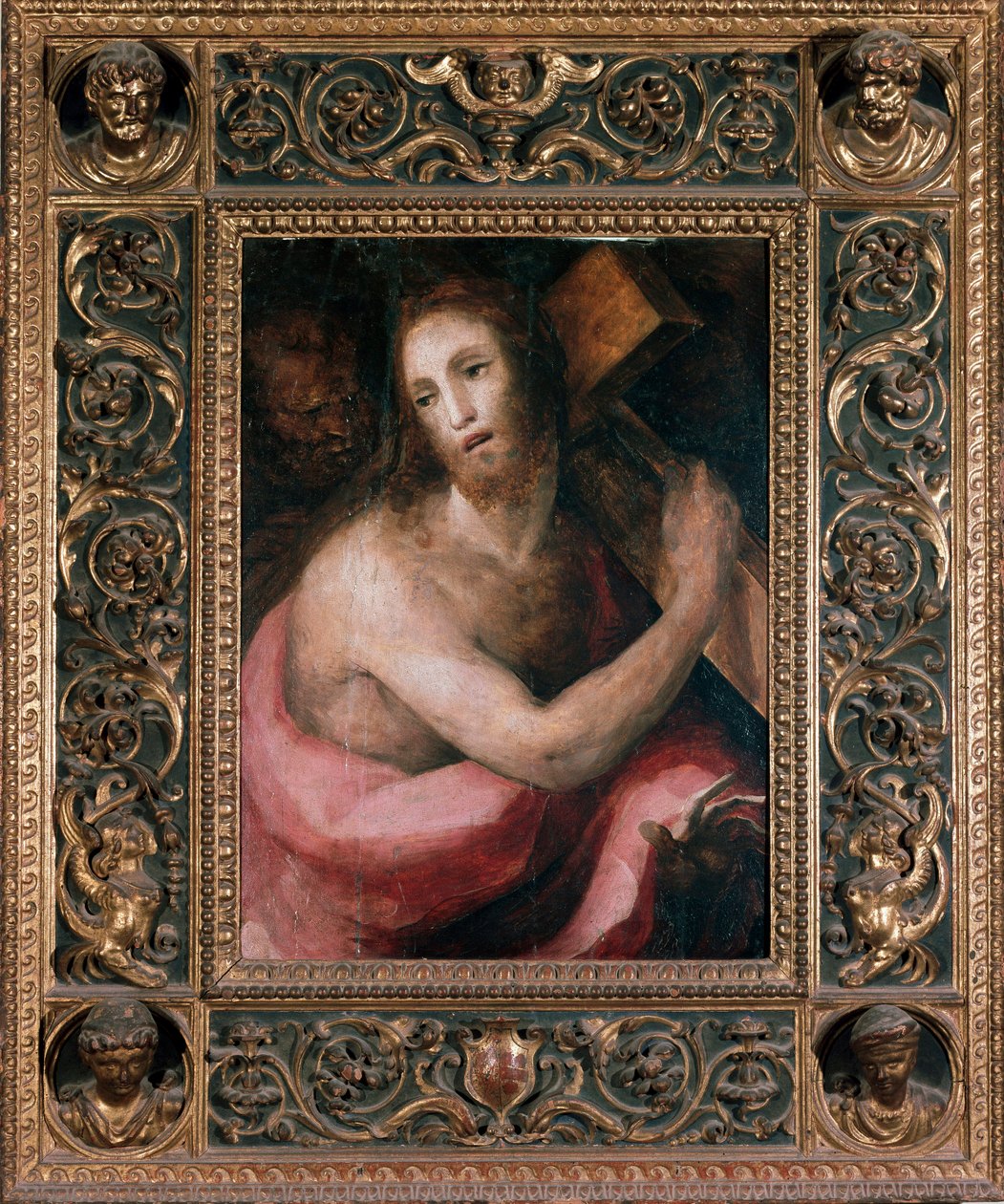 Ecce Homo. Christ Carrying the Cross by Domenico Beccafumi