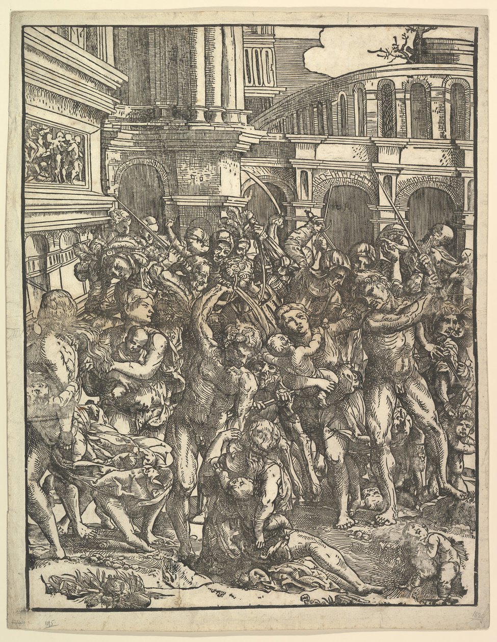 The Massacre of the Innocents (detail), 1517 by Domenico Campagnola