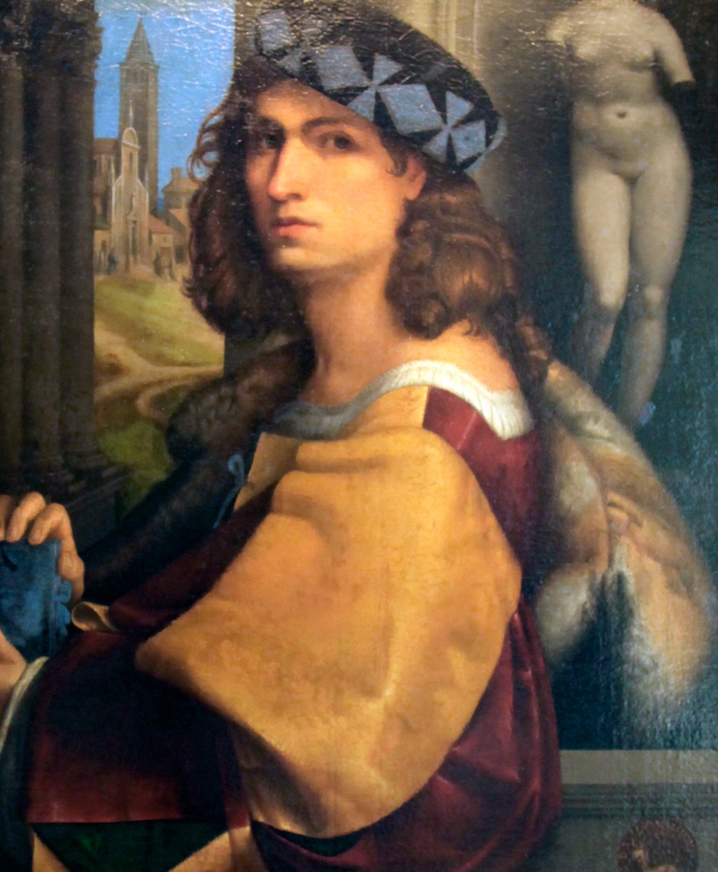 Portrait of a Man, Self-portrait by Domenico Capriolo