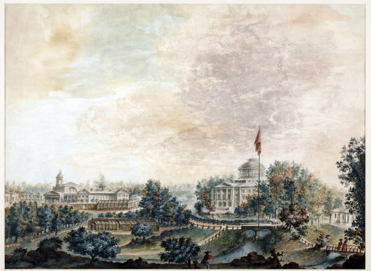 Pavlovsk Palace (after 1786) by Domenico Felice Lamoni