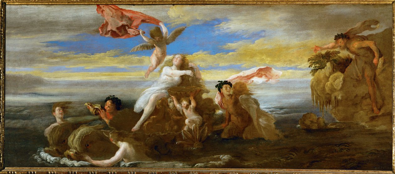 Galathea and Polyphemos by Domenico Fetti