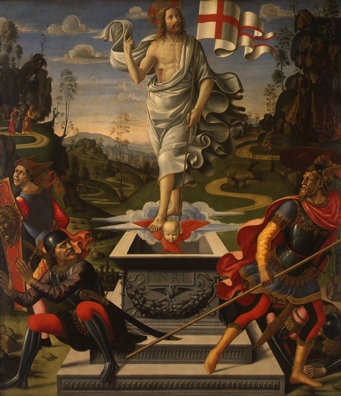 Resurrection of Christ by Domenico Ghirlandaio