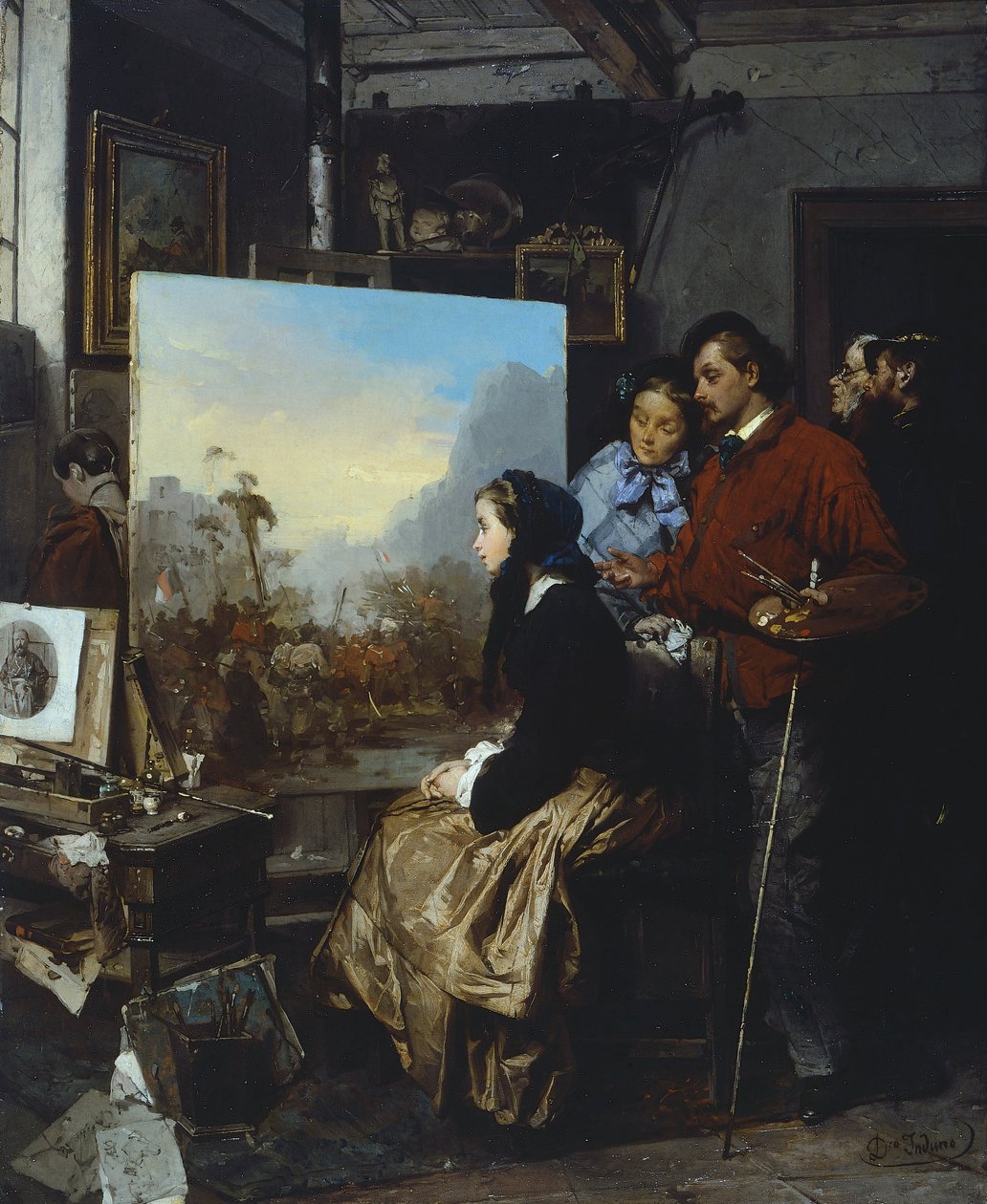 A Thought for Garibaldi by Domenico Induno