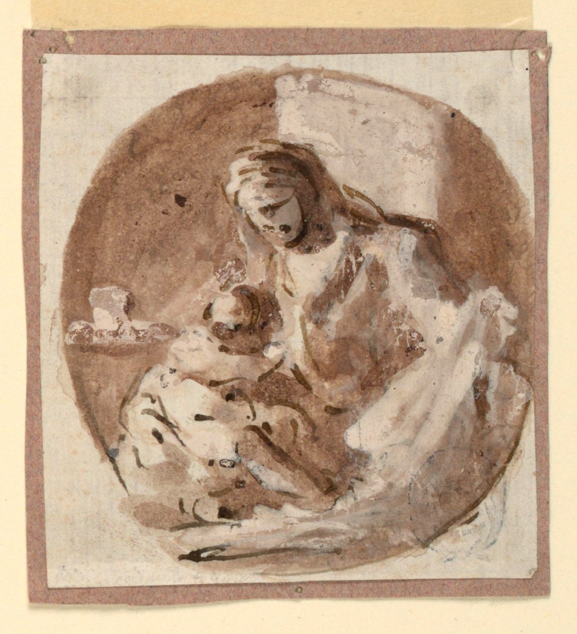 Madonna and Child by Domenico Mondo