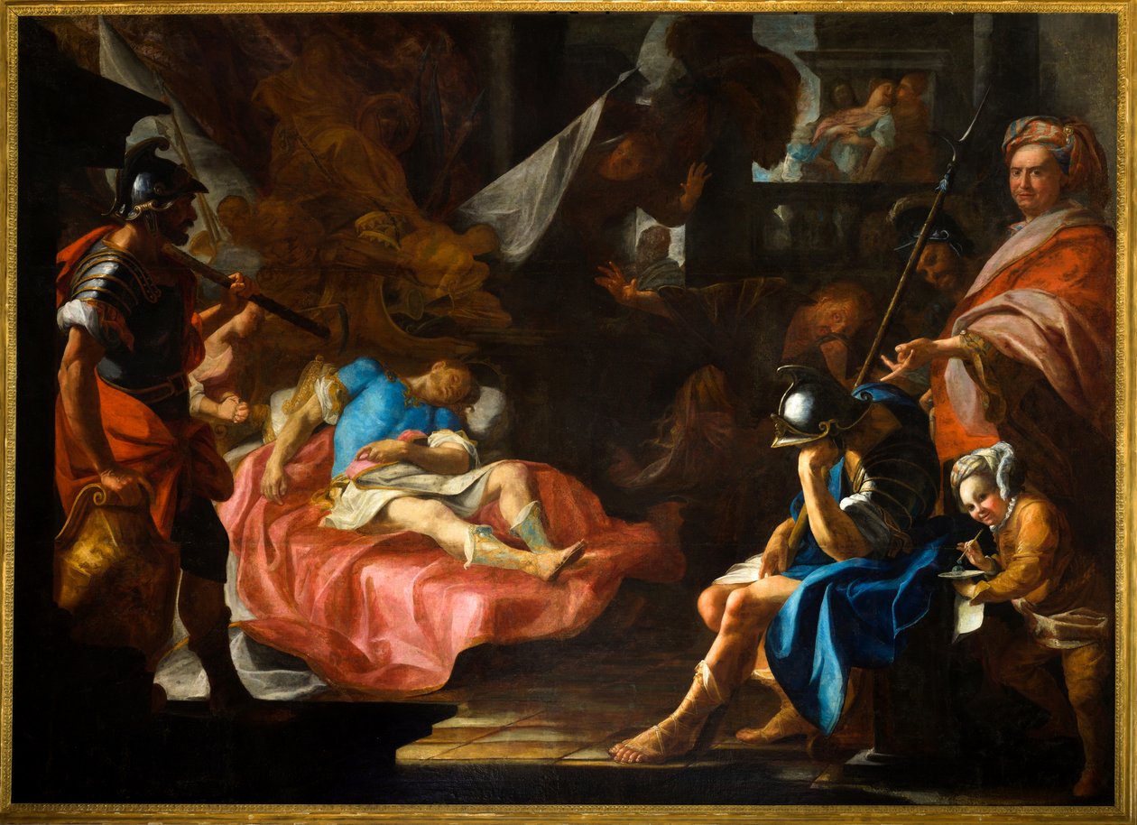Death of Germanicus by Domenico Parodi