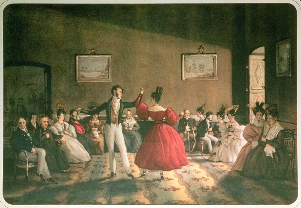 Dance in a Salon in Buenos Aires by Domenico Pellegrini