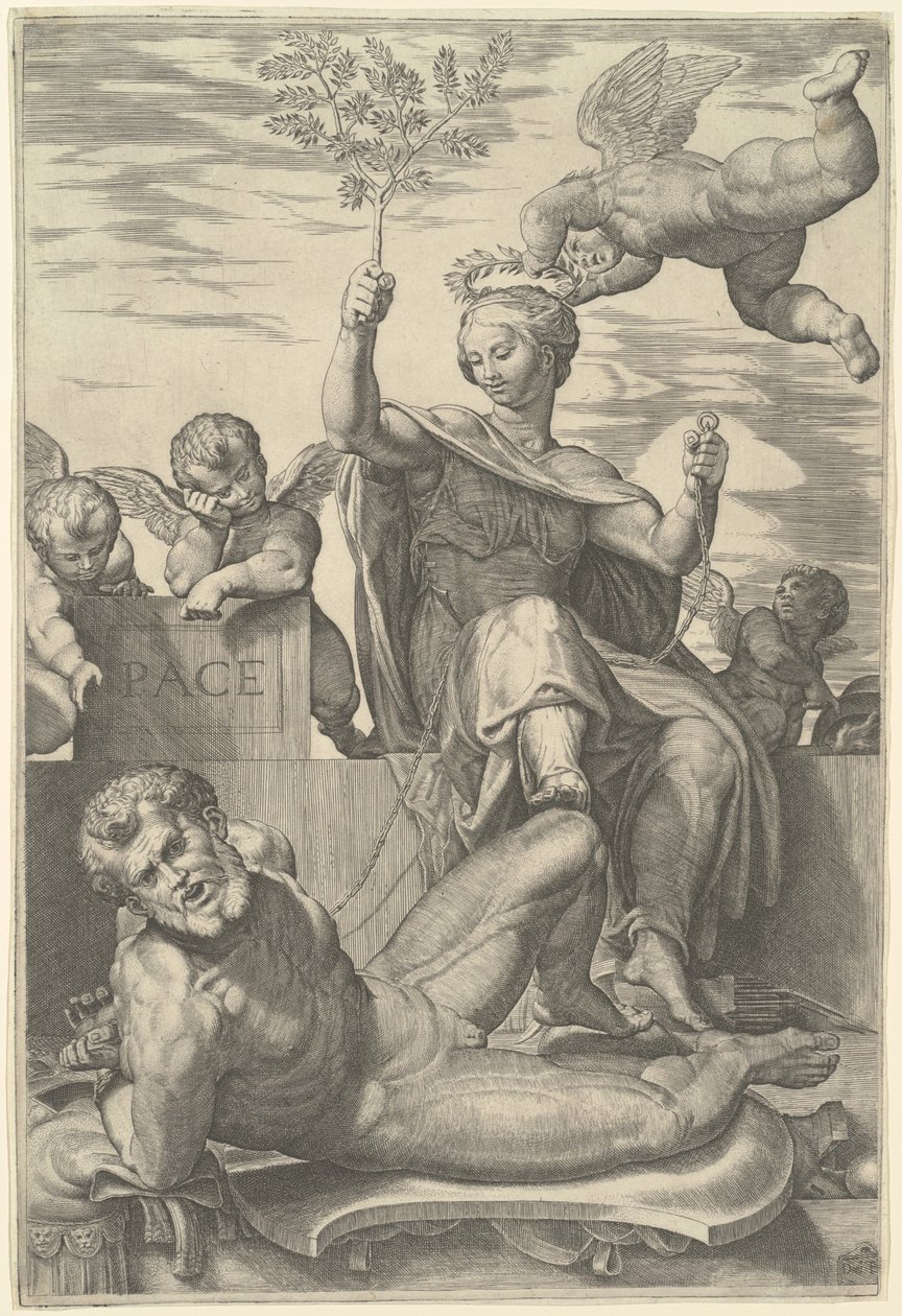 Allegory of Peace by Domenico Tibaldi