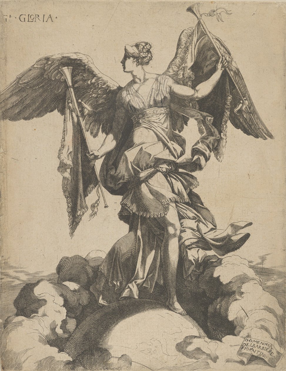 Fame, 1540-50 by Domenico del Barbiere