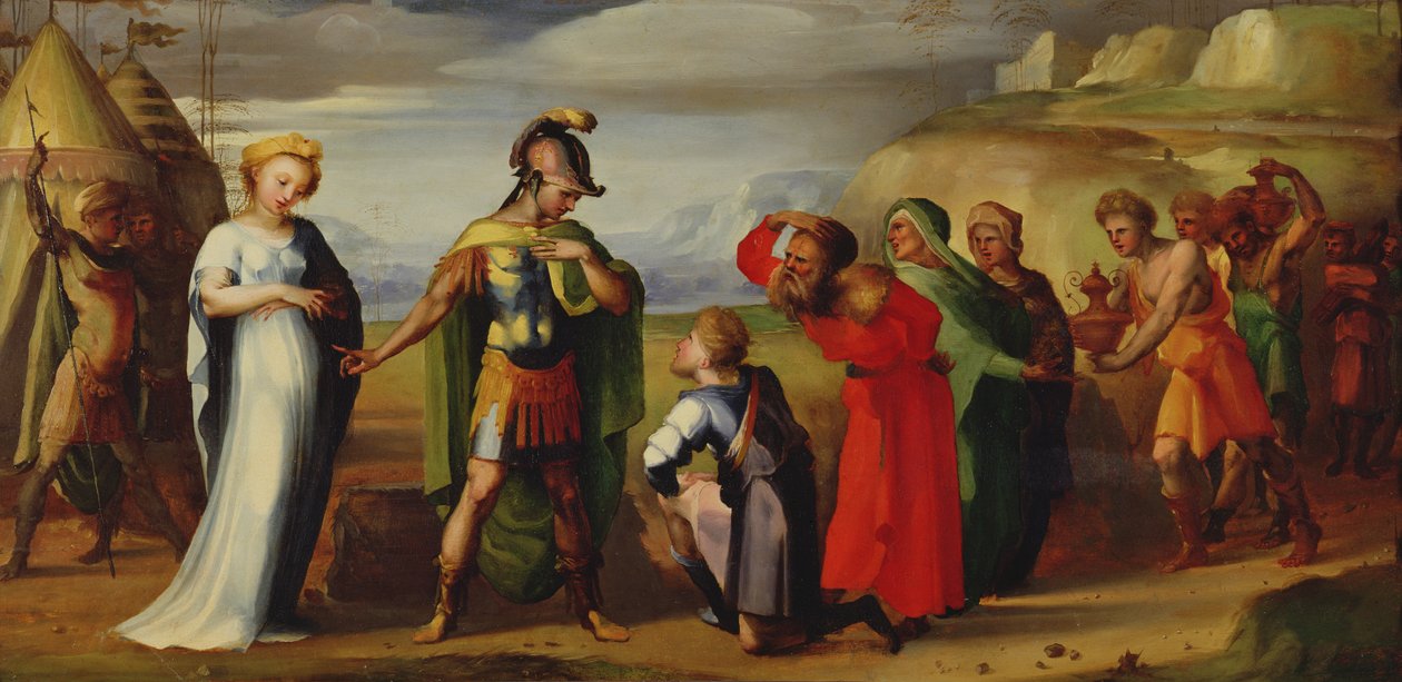 The Continence of Scipio by Domenico di Pace Beccafumi  
