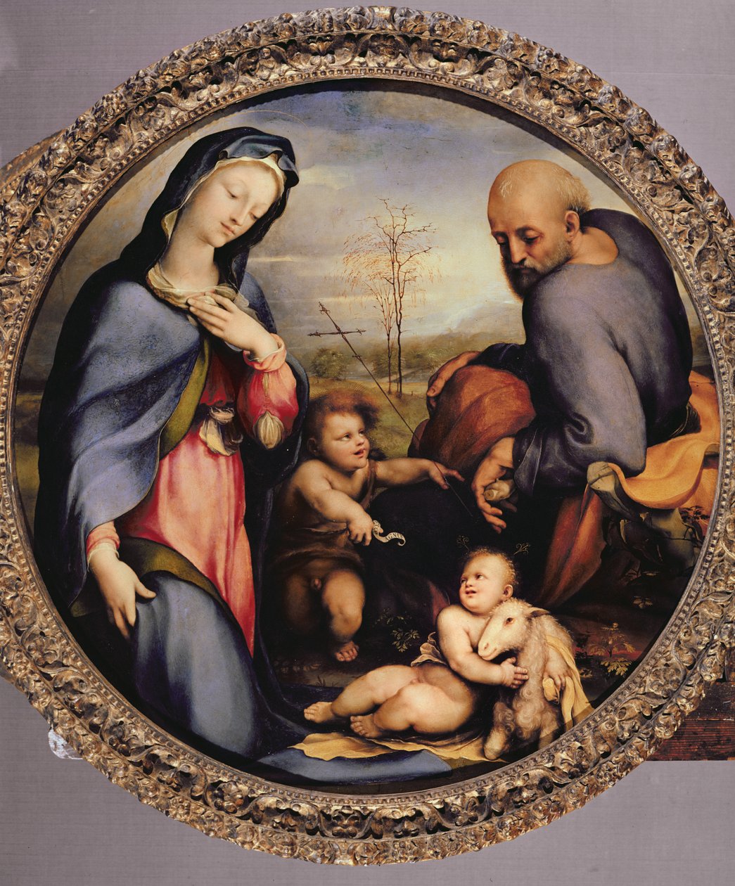 The Holy Family with the Infant John the Baptist, c.1515 by Domenico di Pace Beccafumi  