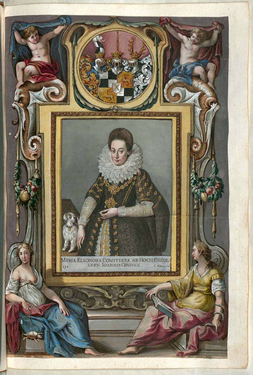Images of the Fuggers and Their Wives - 112r by Dominicus Custos