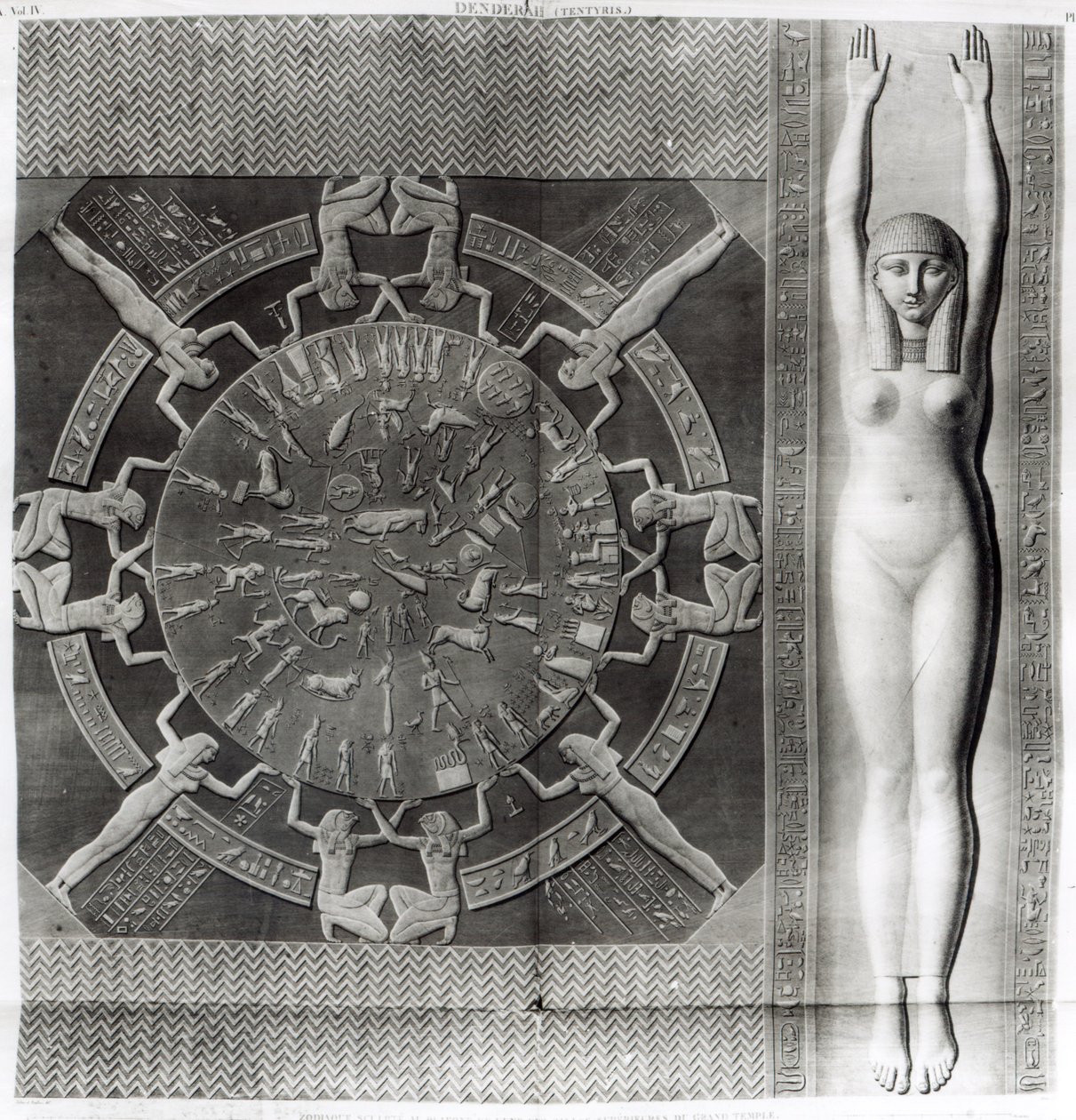 Dendera Zodiac by Dominique Vivant Denon