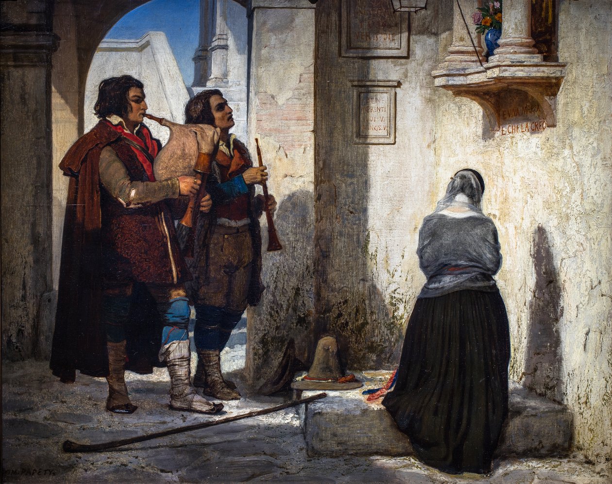 Prayer to the Madonna by Dominique Louis Papety