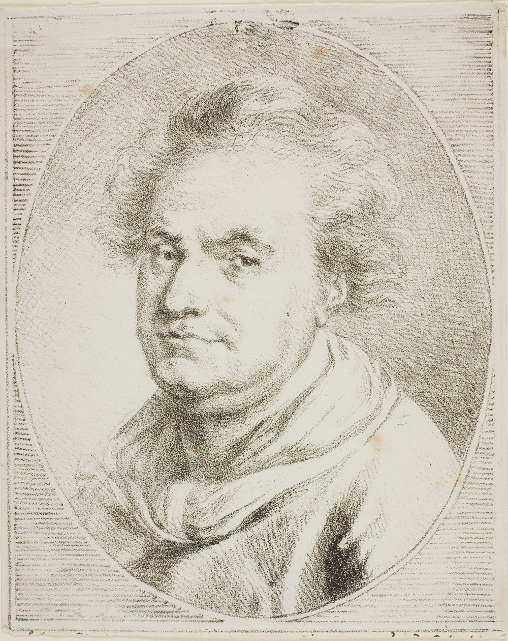Portrait of Crébillon by Dominique Vivant Denon