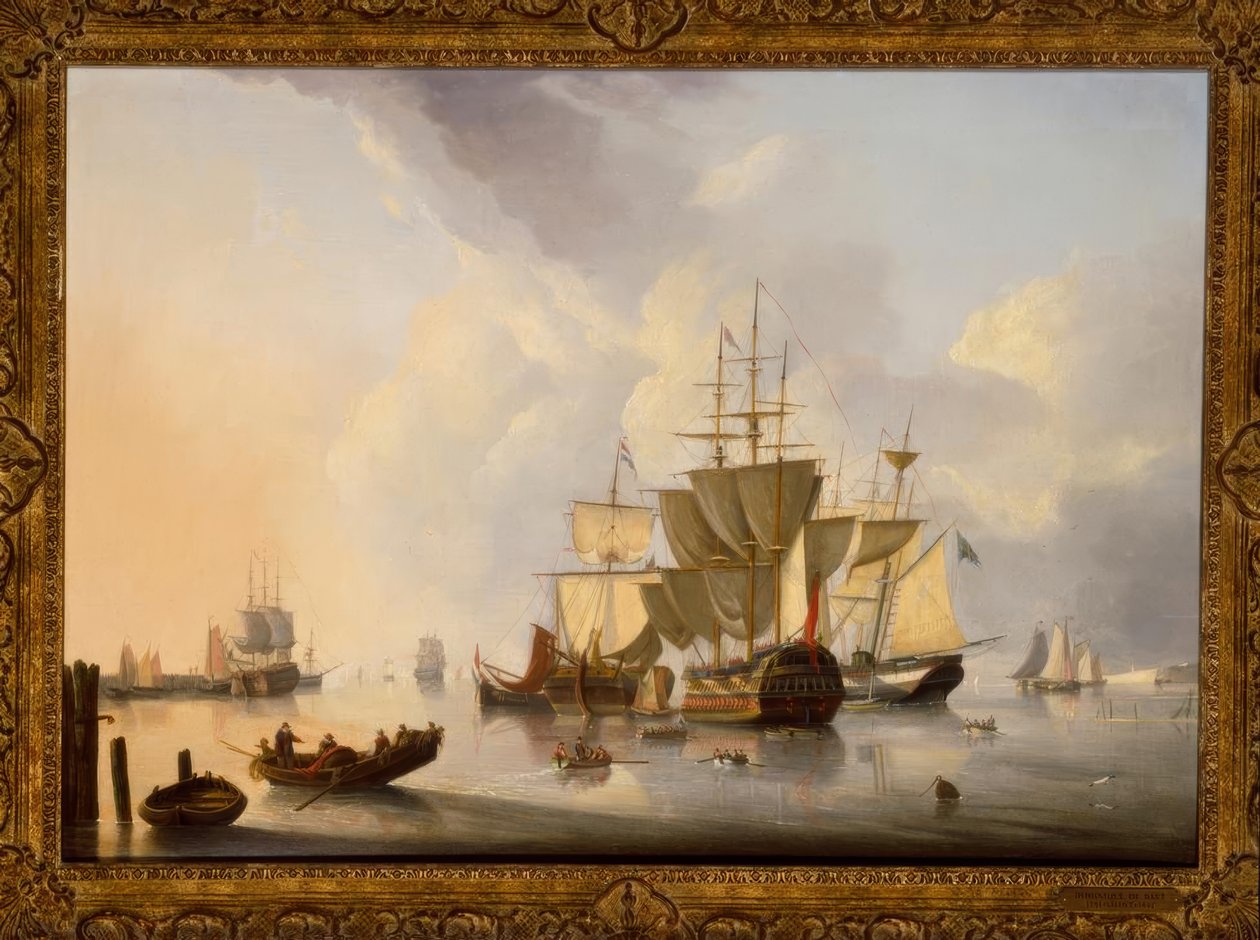 English Biplane, 1829 by Dominique de Bast
