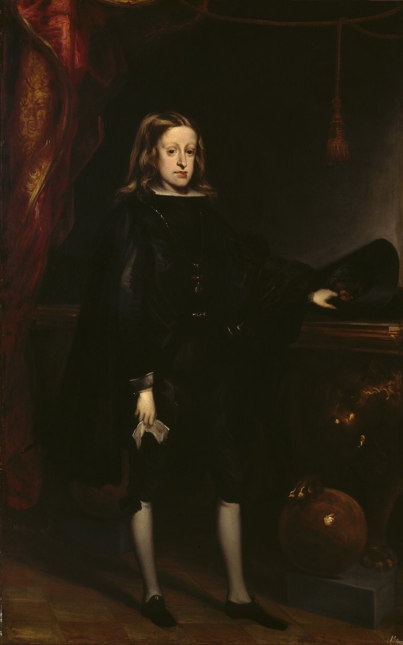 Charles II, King of Spain, c.1673 by Don Juan Carreno de Miranda