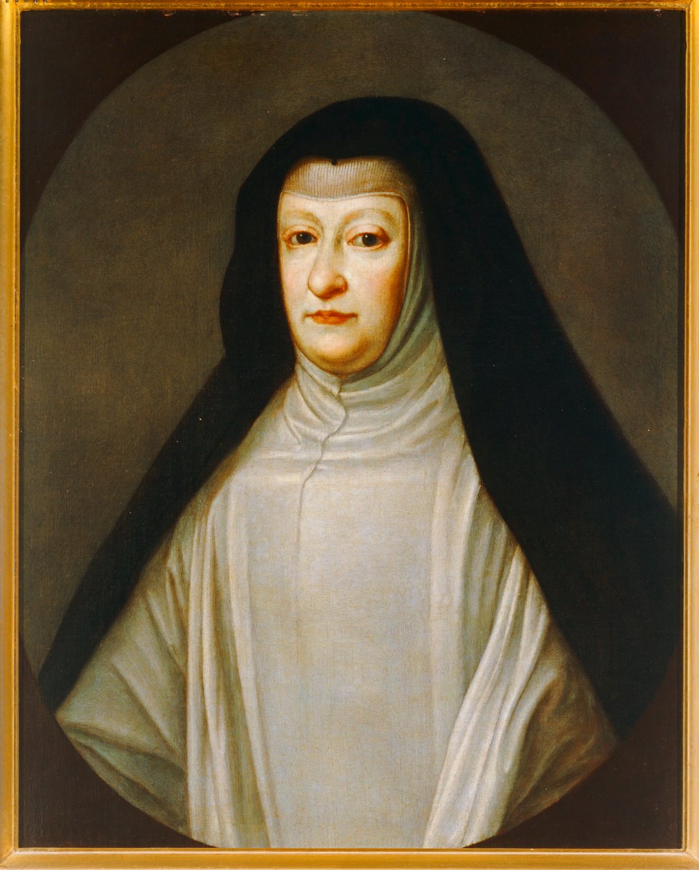 Marianne of Austria, Daughter of Ferdinand III, Wife of Felipe IV, Her Uncle by Don Juan Carreno de Miranda