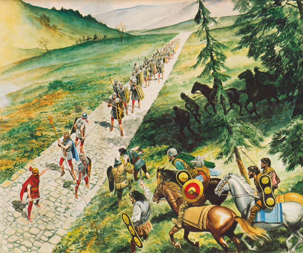 Roman Road by Don Lawrence