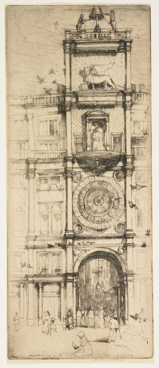 The Clock Tower by Donald Shaw MacLaughlan